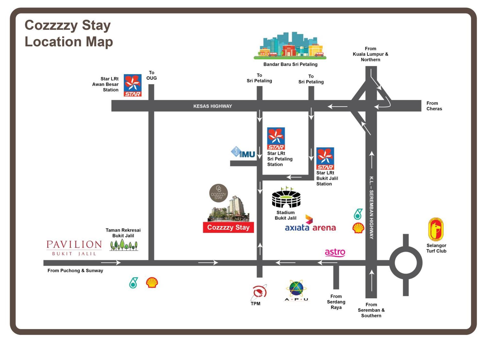 Apartment Next To Axiata Arena, Stadium Bukit Jalil Kuala Lumpur Eksteriør billede